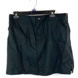 Maxine Hollywood Womens 5” Woven BoardShorts Black Size 14